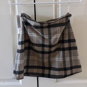 Aritzia plaid skirt BNWT size 4